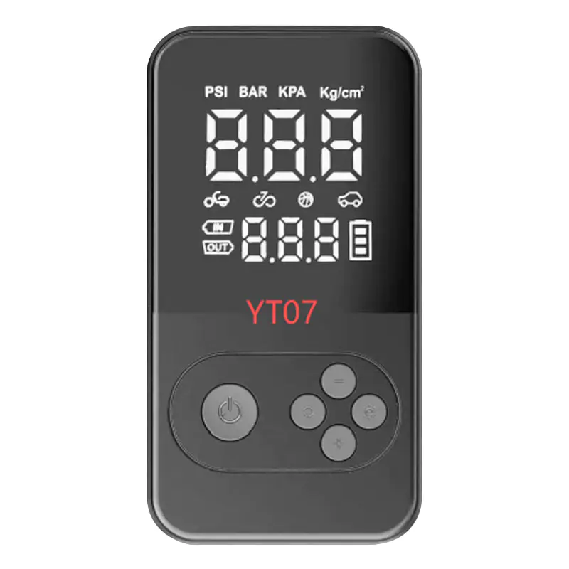 YT-07 Kompakt Takviye Marş Motoru ve SOS Işıklı Lastik Şişirme Cihazı